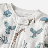 Pyjama dors-bien en coton bio - Imprimé safari