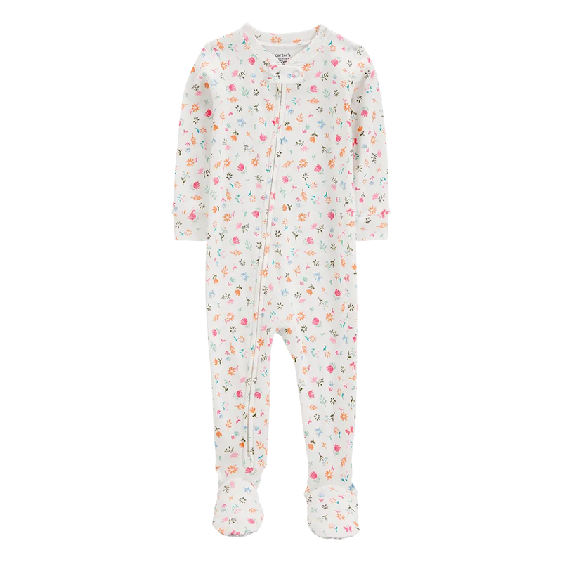 Carter's Baby Girl Cotton Sleeper - Floral