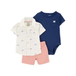 Ensemble 3 pièces bateau pour bébé garçon