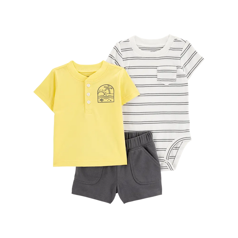 Carter's Baby Boy 3-Piece Striped Set