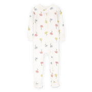 Pyjama dors-bien PurelySoft floral bébé fille