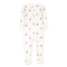 Pyjama dors-bien PurelySoft floral bébé fille
