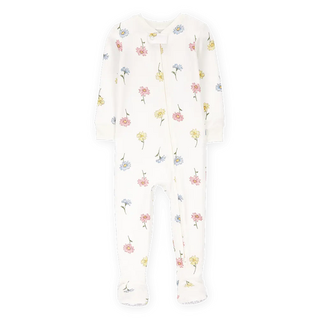 Pyjama dors-bien PurelySoft floral bébé fille
