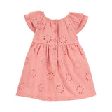 Carter's Baby Girl Cotton Eyelet Dress - Pink