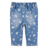 Jean paperbag para bebé niña OshKosh - Azul