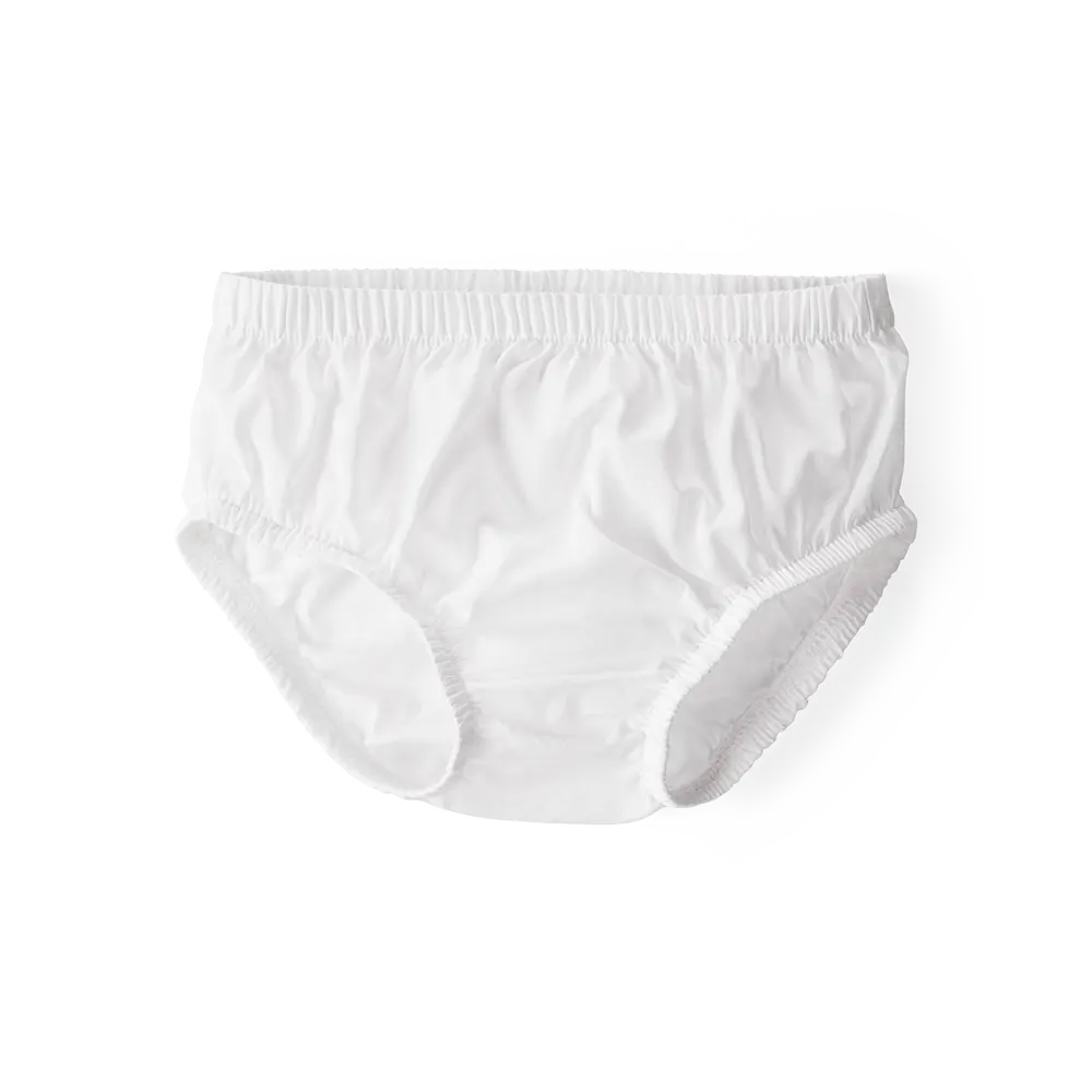 Robe texturée en broderie anglaise bébé fille - Blanc