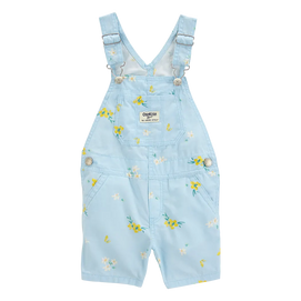 Salopette courte à rayures florales bébé fille - OshKosh