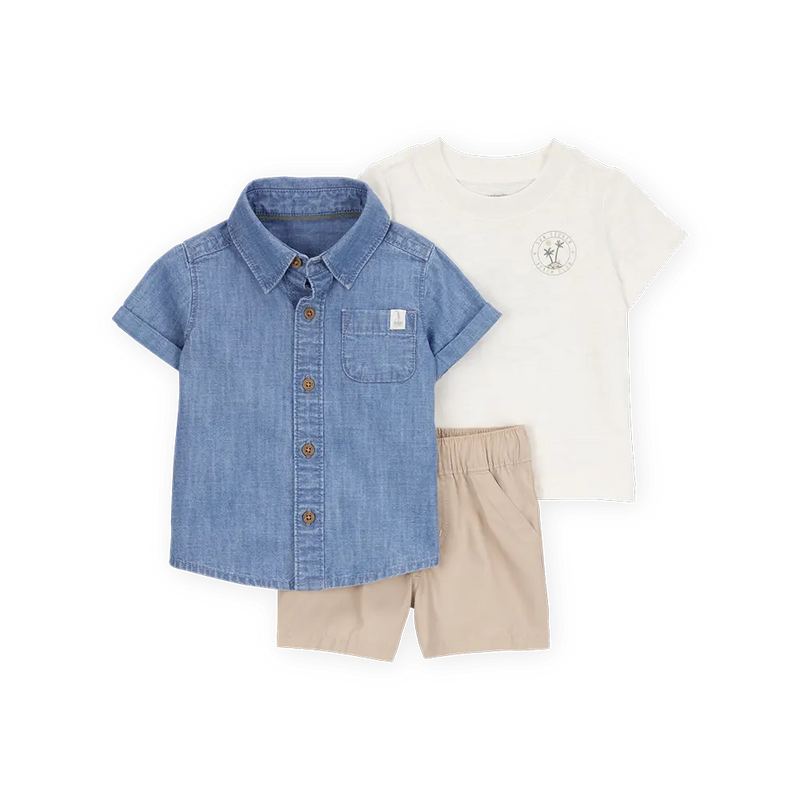 Carter's Baby Boy 3-Piece Set - Tropical