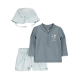 Ensemble maillot de bain anti-UV 3 pièces bébé garçon