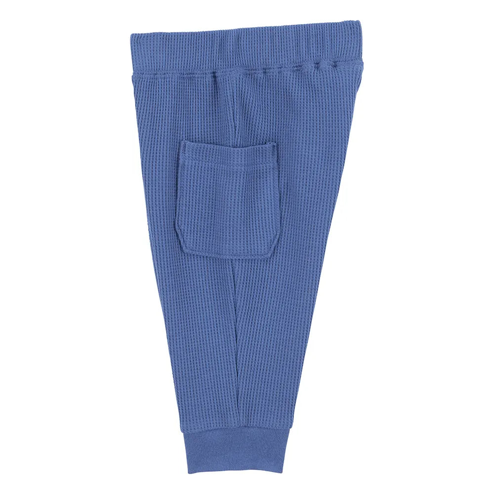 Body y pantalón de tejido gofrado para bebé niño Carter's - Azul