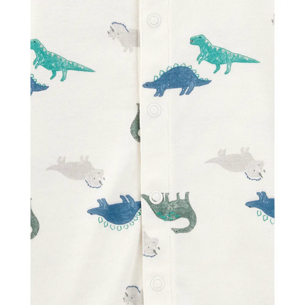 Carter's Baby Boy Short-Sleeve Romper - Dinosaur