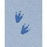 Barboteuse en coton dinosaure bébé garçon - Bleu
