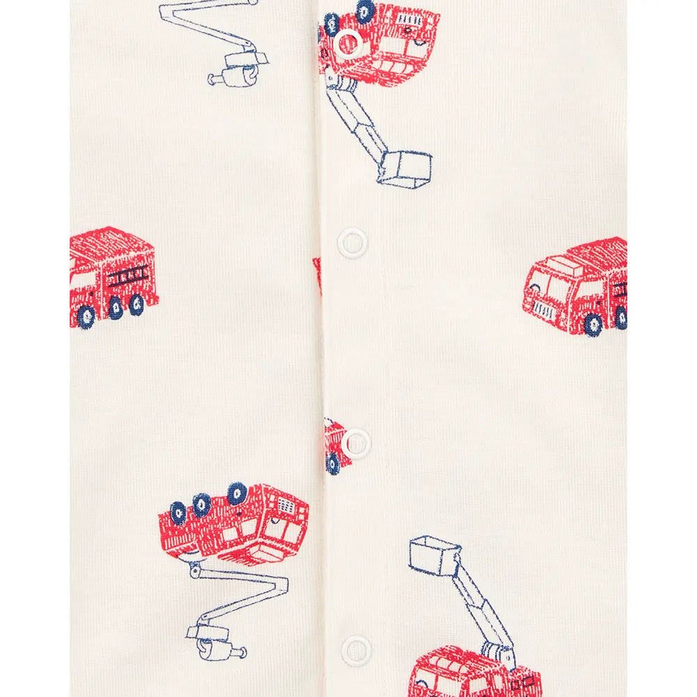 Carter's Baby Boy Short-Sleeve Romper - Firefighter