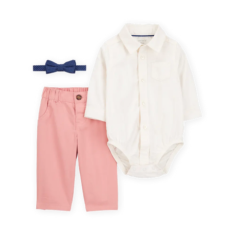 Ensemble 3 Pièces avec Nœud Papillon Bébé Garçon Carter's