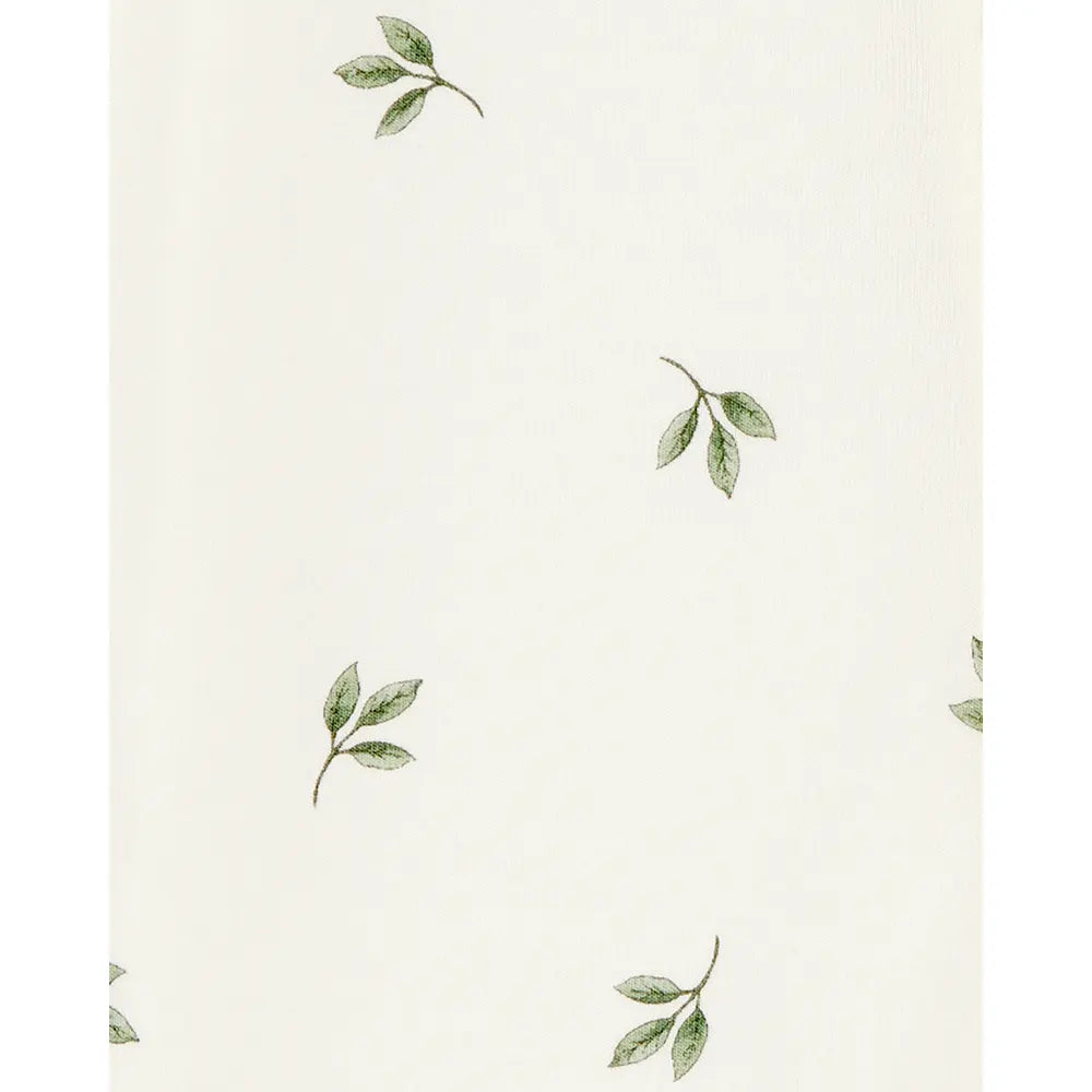 Pyjama dors-bien PurelySoft zippé feuilles bébé