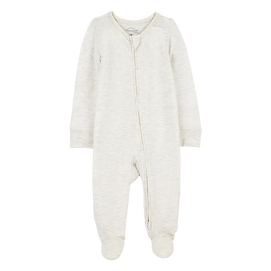 Pyjama dors-bien PurelySoft zippé bébé - Gris