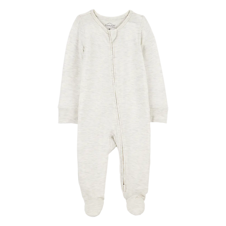 Pyjama dors-bien PurelySoft zippé bébé - Gris