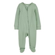 Pyjama dors-bien PurelySoft zippé bébé - Vert