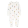 Pyjama dors-bien PurelySoft zippé floral bébé fille
