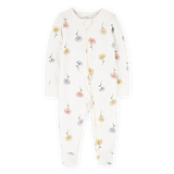 Pyjama dors-bien PurelySoft zippé floral bébé fille