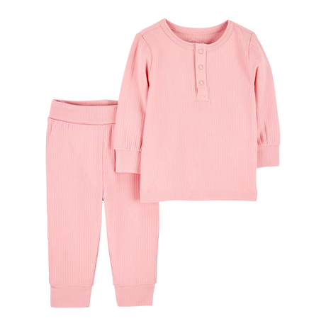 Ensemble 2 pièces PurelySoft bébé fille - Rose