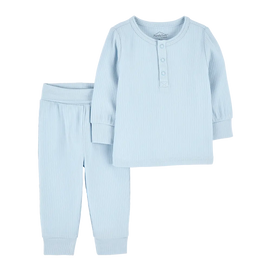 Ensemble 2 pièces PurelySoft bébé garçon - Bleu