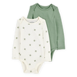 Lot de 2 bodys manches longues PurelySoft bébé