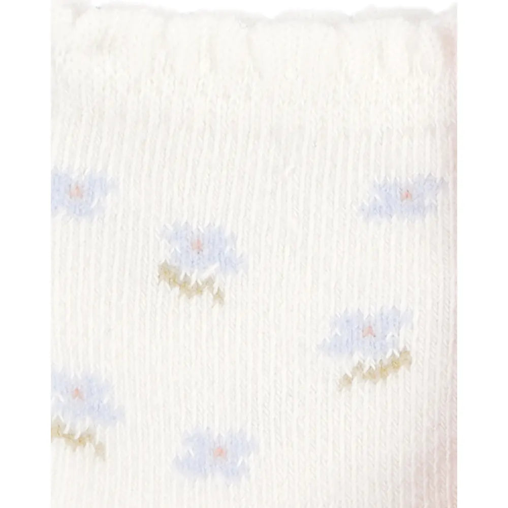 Lot de 6 paires de chaussons à volants bébé fille
