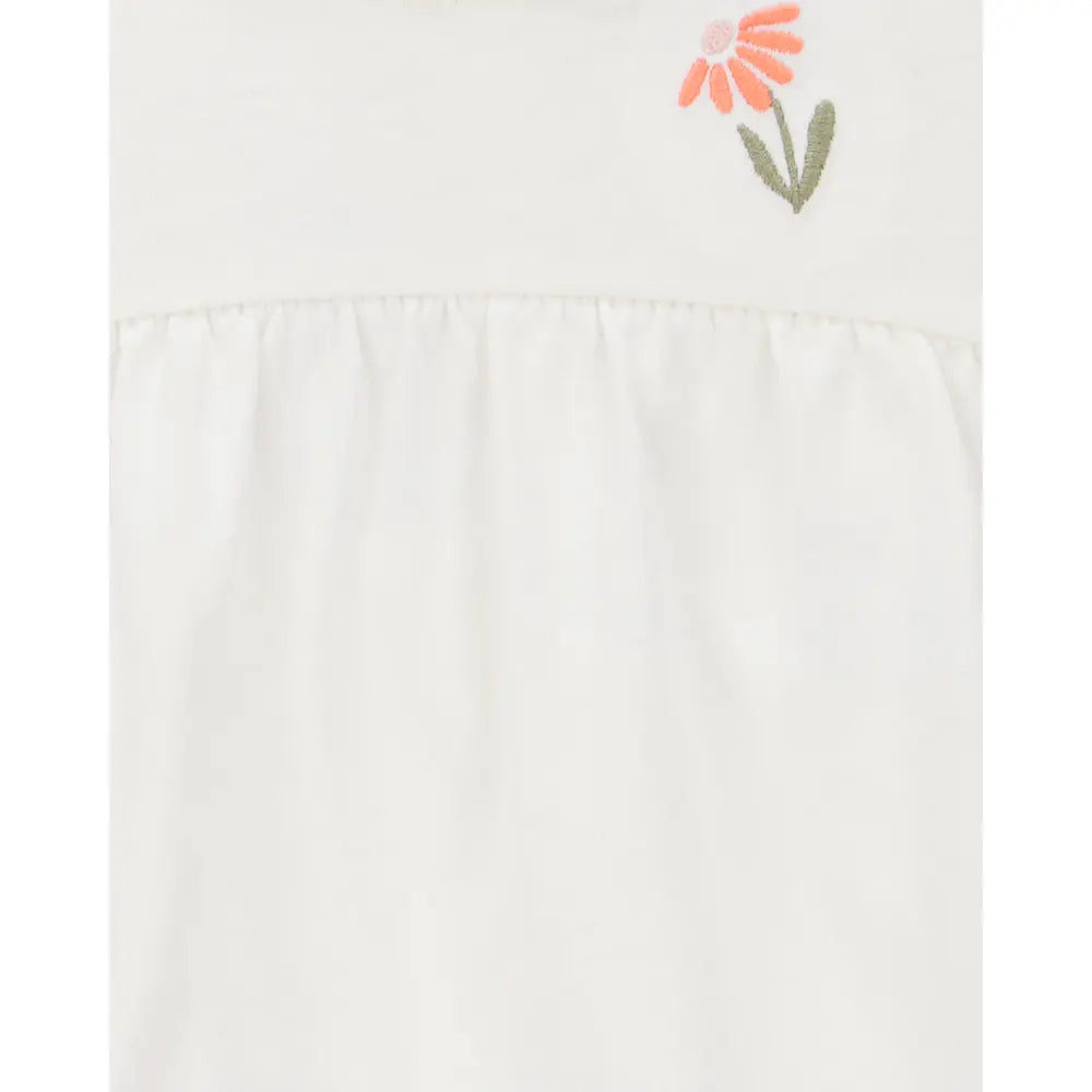 Ensemble body péplum et pantalon bébé fille