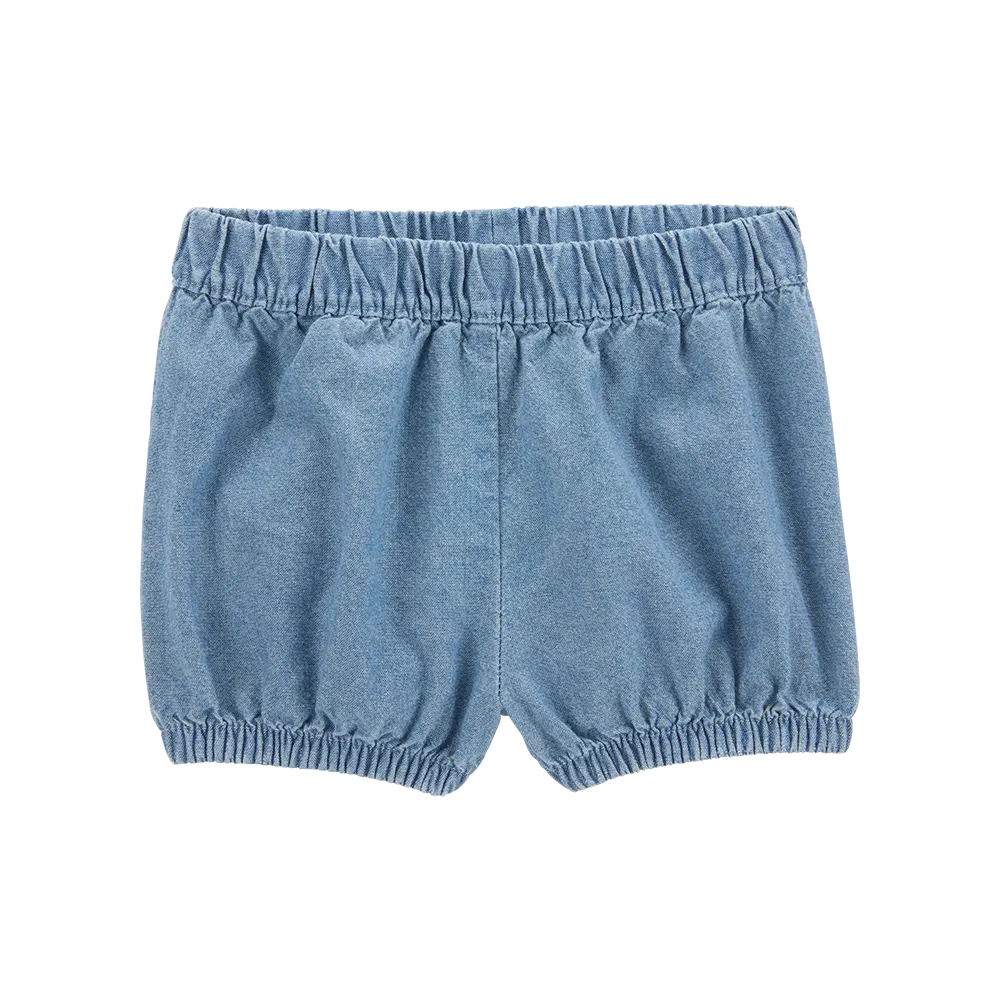 Conjunto de 3 piezas para bebé niña Carter's - Amarillo y chambray