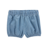 Conjunto de 3 piezas para bebé niña Carter's - Amarillo y chambray