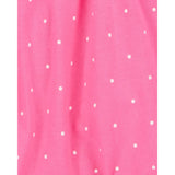 Ensemble robe florale et barboteuse bébé fille