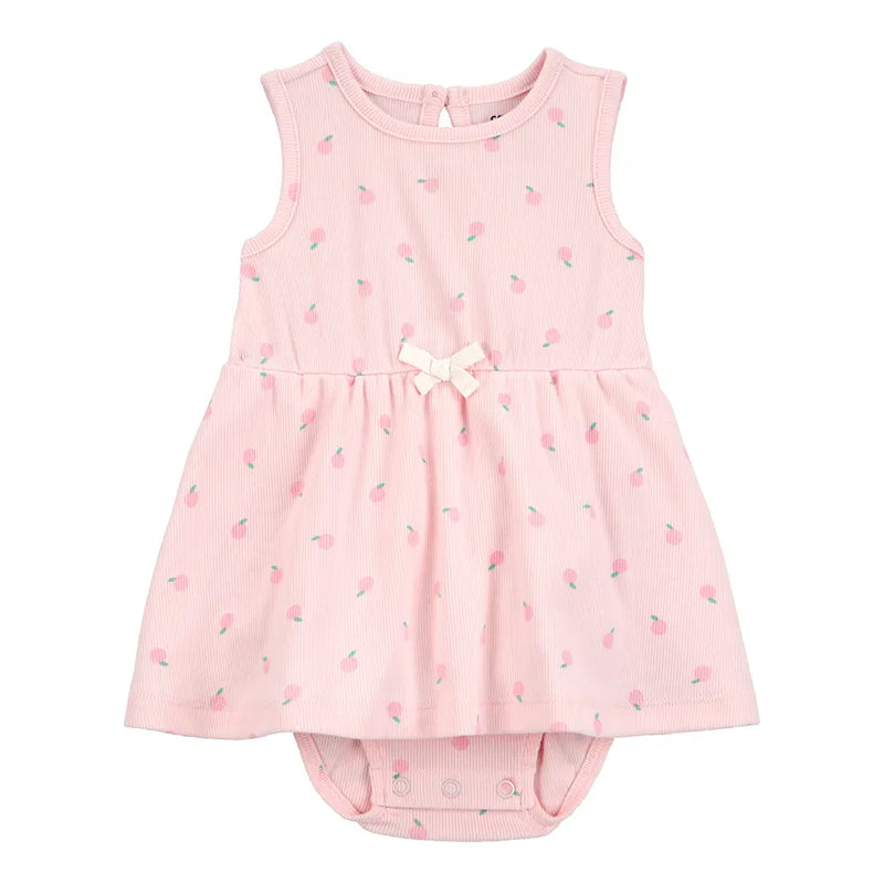 Robe-body Bébé Fille Carter's - Rose Pêche