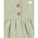 Robe-body Bébé Fille Carter's - Vert Cœur