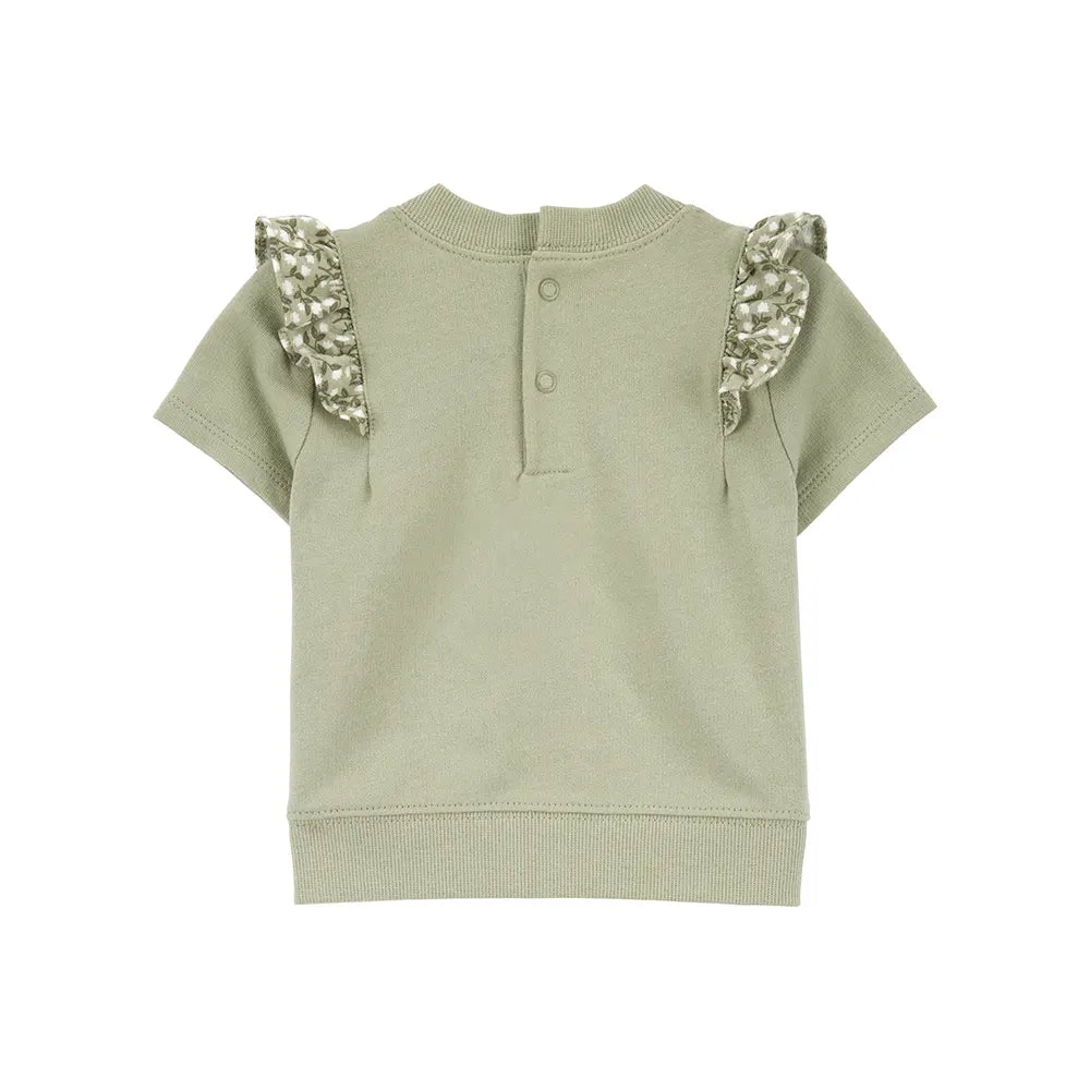 Carter's Baby Girl 3-Piece Set - Green Floral