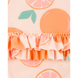 Traje de baño anti-UV para bebé niña Carter's - Naranja