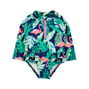 Maillot de bain anti-UV bébé fille - Tropical