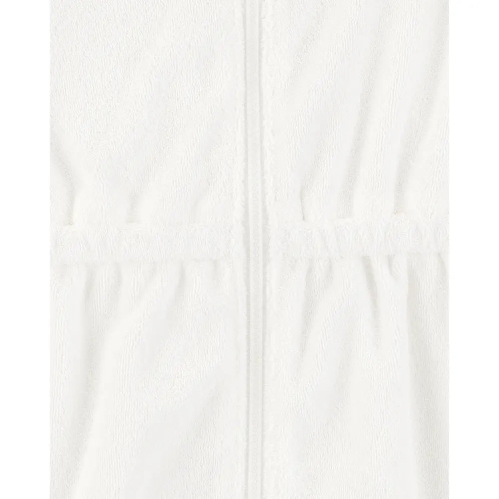 Carter's Baby Girl Hooded Swim Cover-Up - White