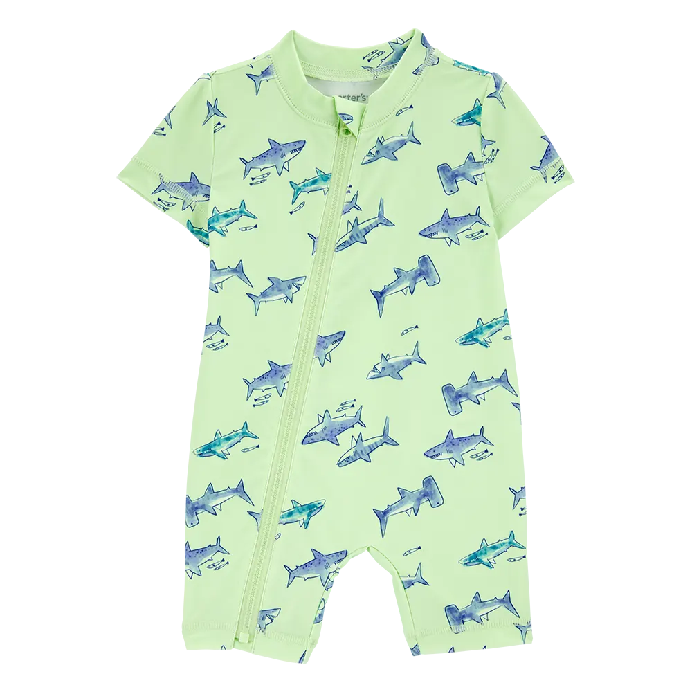 Maillot de bain anti-UV bébé garçon - Requin