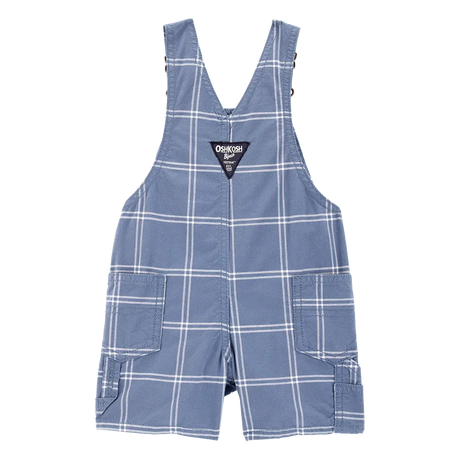 Salopette courte à carreaux bébé garçon - OshKosh