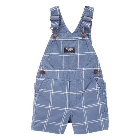 Salopette courte à carreaux bébé garçon - OshKosh