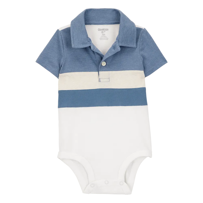 Body Polo Rayé Bébé Garçon OshKosh - Color Block