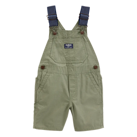 Salopette courte tissée bébé garçon - OshKosh Vert
