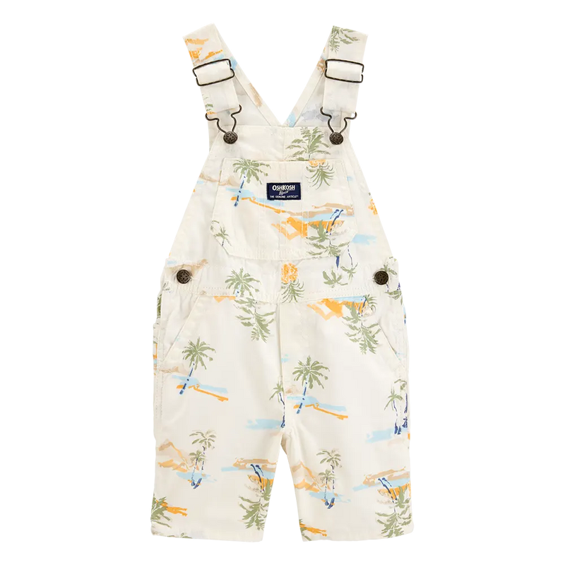 OshKosh Baby Boy Knit Shortalls - Tropical