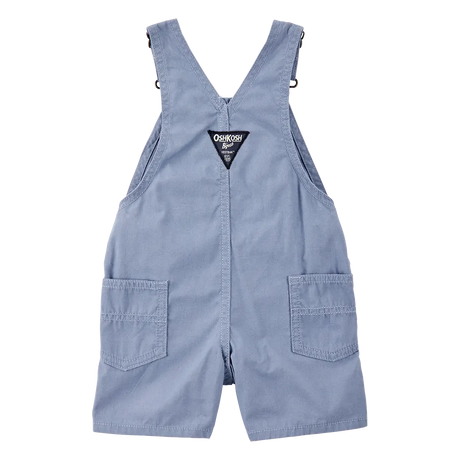 Salopette courte tissée bébé garçon - OshKosh Bleu