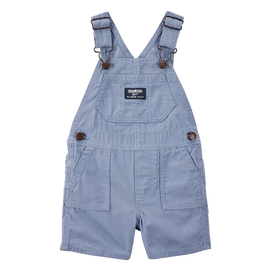 Salopette courte tissée bébé garçon - OshKosh Bleu