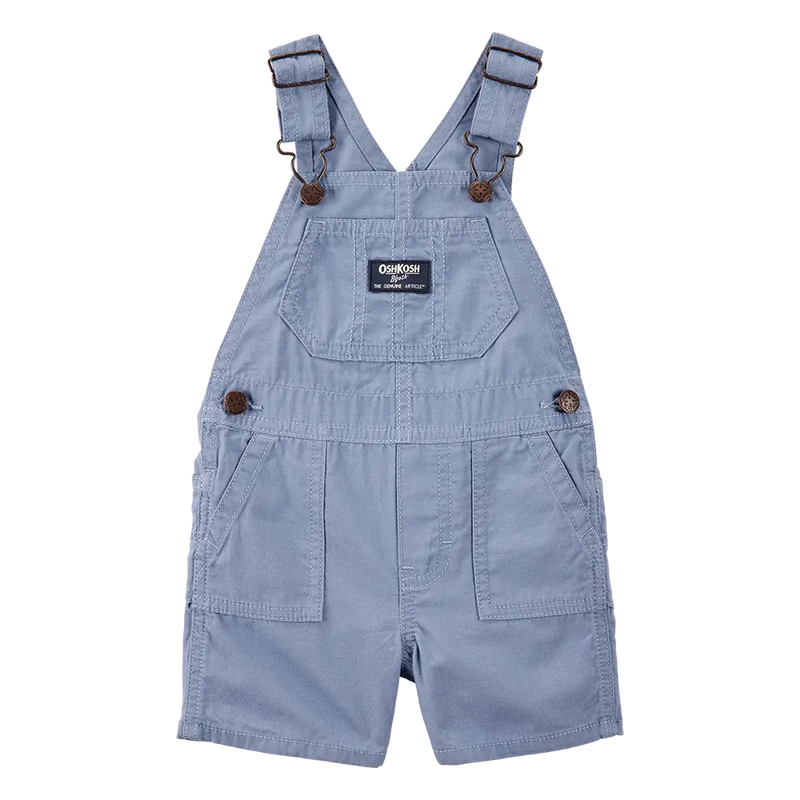 OshKosh Baby Boy Woven Shortalls - Blue