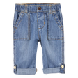 Jean à revers pour bébé garçon - OshKosh Bleu