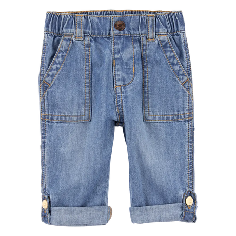 Jean à revers pour bébé garçon - OshKosh Bleu