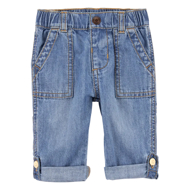 Jean à Revers Bébé Garçon OshKosh - Bleu